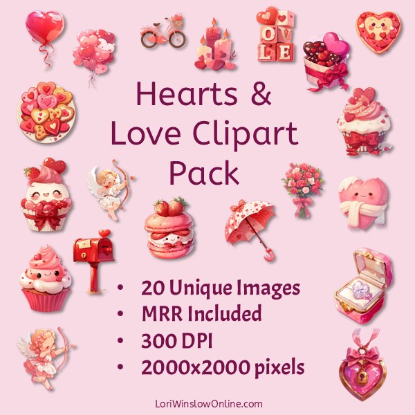 Heart & Love Clipart Non-Valentine Uses
